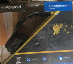 Polaroid Php-904 Comfort Fit Noise Isolation Stereo Headphones Black Ships The Next Day