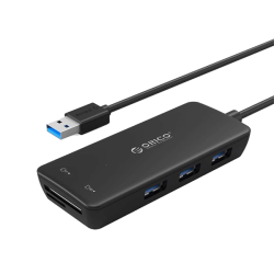 Orico 3 Port USB3.0 Hub with Card Reader