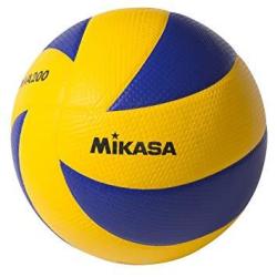 Mikasa MVA200 2008 Beijing 2012 London And 2016 Rio Indoor Olympic Games Ball Blue yellow