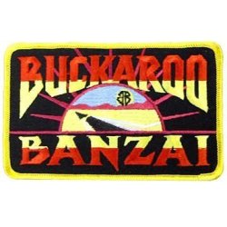 Buckaroo Banzai Movie Name Embroidered Logo Patch