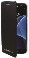 Body Glove See-thru Flipcase For Samsung Galaxy S7 Edge - Black