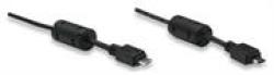 Micro USB B Male To USB Micro A Male 1.8M -colour:black Retail Box Limited Lifetime Warranty
