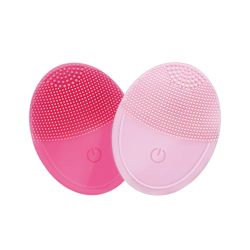 Electric Deep Cleansing Facial Brush - Dark Pink