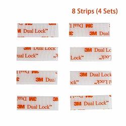 Ez Pass ipass izoom Toll Tag Mounting Kit - 8 Pcs 4 Sets Reclosable  Fastener Dual Lock Tape Strips Prices, Shop Deals Online