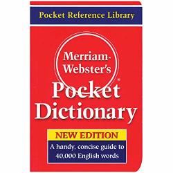 Merriam-webster MW-5308BN Pocket Dictionary Pack Of 3