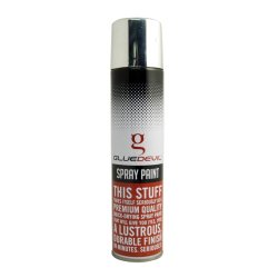 Glue Devil - Spray Paint - Mirror Chrome - 300ML - 3 Pack