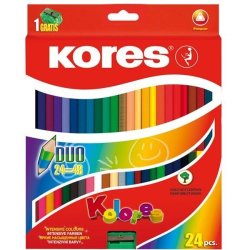 Kolores Duo 24 Colouring Pencils