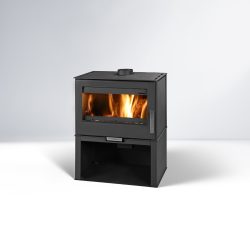 Bilbao Uni With Combination Stands - Slow Closed Combustion Fireplace