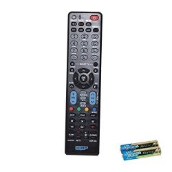 Hqrp Remote Control For LG 47LD500 47LD520 47LD650 47LE5350 47LE5400 47LE5500 47LF11 47LG20 47LG50 47LG60 Lcd LED HD Tv Smart 1080P 3D Ultra 4K