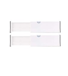 Pack Of 2 Plastic Drawer Dividers