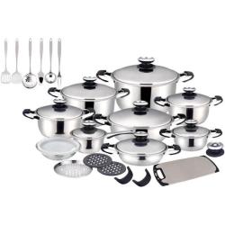 Always 31PC S S Cookware Set With Thermo Knobs