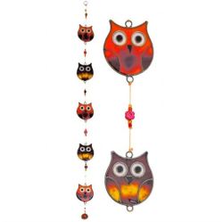 Owl Suncatcher String Mobile