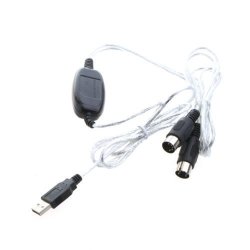 Nicetq Pc mac USB To Midi Keyboard Interface Converter Cable Cord For Focusrite Clarett 2PRE 4PRE 8PRE 8PREX Thunderbolt Audio Interface
