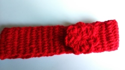 Winter Head Band Red