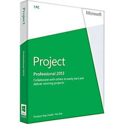 Microsoft Project 2013 Professional Retail Pack
