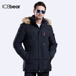 Icebear Long Sleeved Winter Casual Jacket With Faux Fur Collar And Detachable... - M460 Xl China