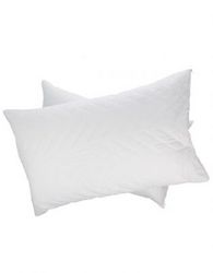 Sheraton Standard Quilted Pillow Protector White