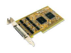 Sunix 4-PORT RS-232 High Speed Low Profile Universal PCI Serial Board