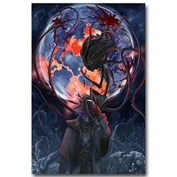 Lawrence Painting Bloodborne Art Canvas Poster Print Game Pictures For Living Room Decor Raven Master Boss BB6