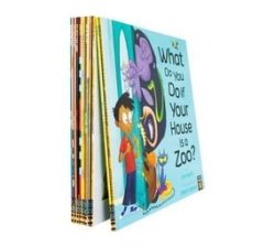 What Do You Do If Your House Is A Zoo 10 Book Ziplock Pack