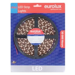 Eurolux LED Strip 5M 14.4W M Green IP65