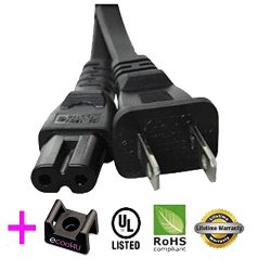Ac Power Cord Cable For Polk Audio Surroundbar 6000 Iht Powered Subwoofer - 3FT