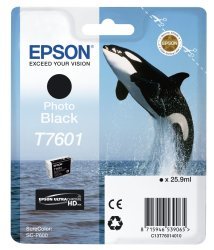 Epson Genuine T7601 Photo Black 25.9ML Ink Cartridge C13T76014010