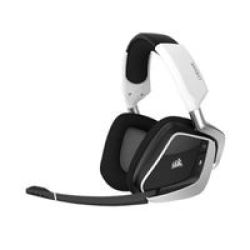 Corsair Void Pro Rgb Wireless Gaming Headset - White + Black