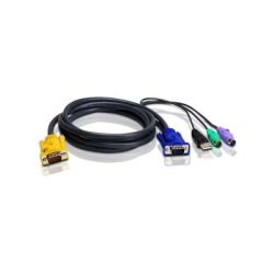 Aten USB-PS 2 Hybrid Cable 3M