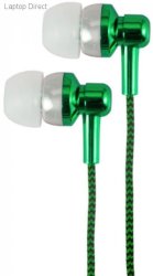 Astrum Electro Stereo Earphones & MIC in Paint Green