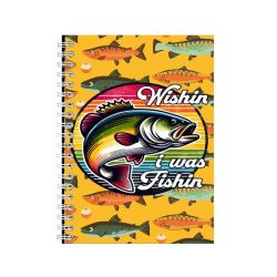 Wishes A5 Notebook Spiral And Lined Trendy Wedding Graphic Notepad GIFTS245