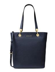 MICHAEL Michael Kors The Raven Large North-south Top Zip Leather Tote Admiral Blue