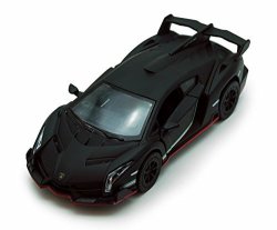 Kinsmart Lamborghini Veneno Black 5370D - 1 36 Scale Diecast Model Toy Car But No Box