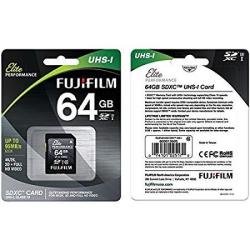 Fujifilm Elite Performance - Flash Memory Card - 64 Gb - Sdxc Uhs-i Black 600013605