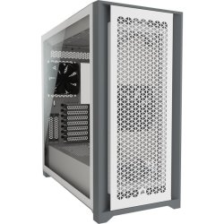 - 5000D Airflow Tempered Glass Mid-tower Atx PC Case - White