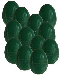 Twelve 12 2.25" Green Easter Eggs Holiday Decoration
