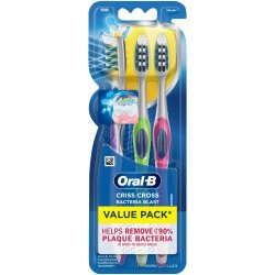 Oral-B Criss Cross Toothbrush 3 Pack