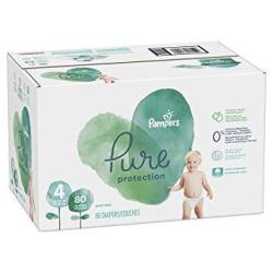 Pampers Pure Protection 80 Nappies Size 4