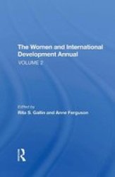 The Women And International Development Annual Volume 2 Hardcover