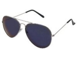 Pilot UV400 Sunglasses - Avail In Gold Or Silver