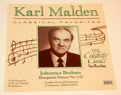 Karl Malden Classical Favorites - Johannes Brahms Hungarian Dances No. 1-21