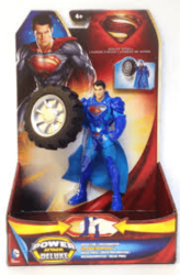 Superman Plastic Figurine Power Attack Deluxe Mega Tire 14cm - Great Caketopper Also