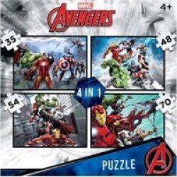 Marvel Avengers 4-IN-1 Jigsaw Puzzle