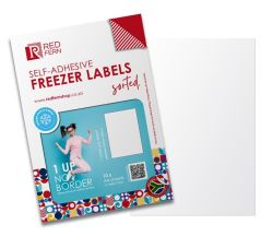 Freezer 1UPNB Inkjet Laser Labels -10SHEETS