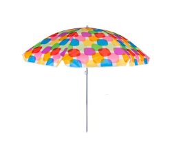 204 Cm Bright Stripe Beach Umbrella