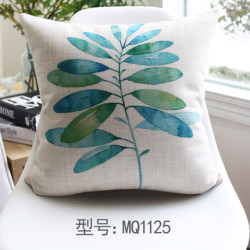 Tropical Leaves Green Country Decor Cushion Cover - 5