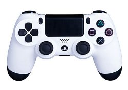 Dualshock 4 Wireless Controller For Playstation 4 - Soft Touch White PS4 - Added Grip For Long Gaming Sessions - Multiple Colors Available