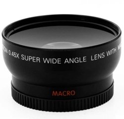 0.45X 52MM Wide Angle Lens With Macro
