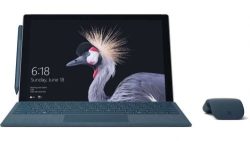 Microsoft Silver Surface Pro 2017 I5 4GB 128GB Special Import