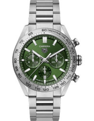 Tag Heuer Carrera Chronograph Automatic Green Dial Men's Watch
